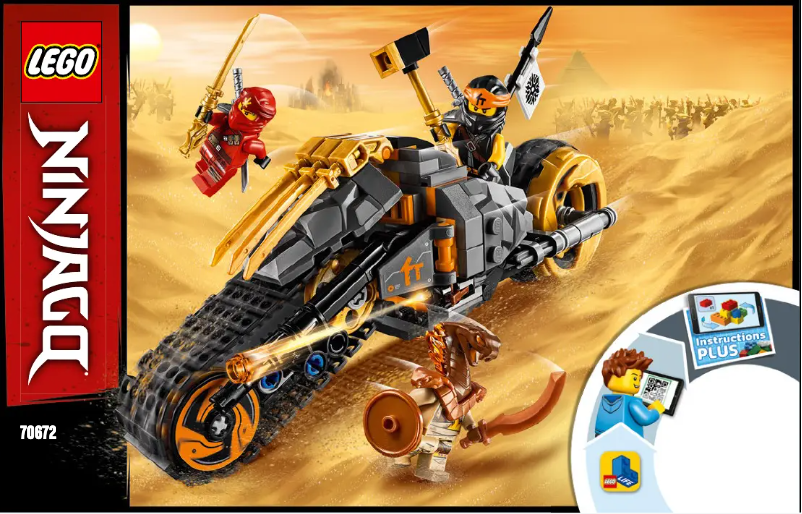 Página 1 del manual Manual de usuario Lego NINJAGO 70672
