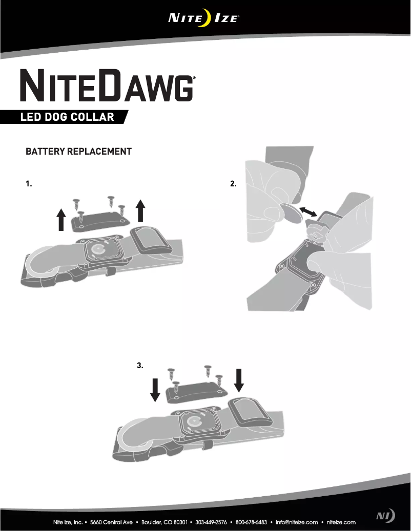 Page 1 de la notice Manuel utilisateur Nite Ize NND-03-35XS