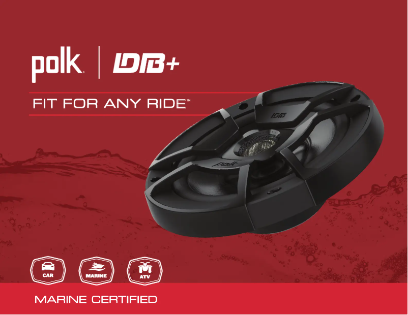 Page 1 de la notice Brochure Polk DB 1042 DVC