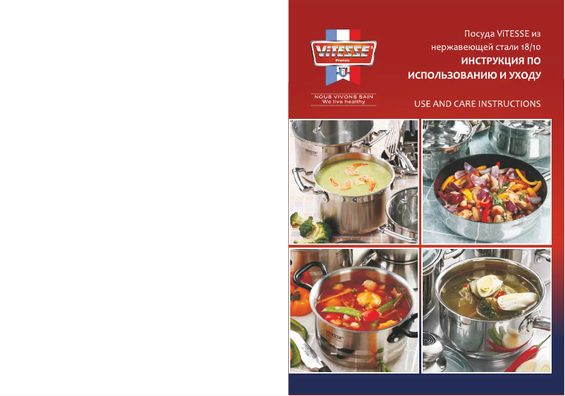 Page 1 de la notice Manuel utilisateur ViTESSE VS-1020