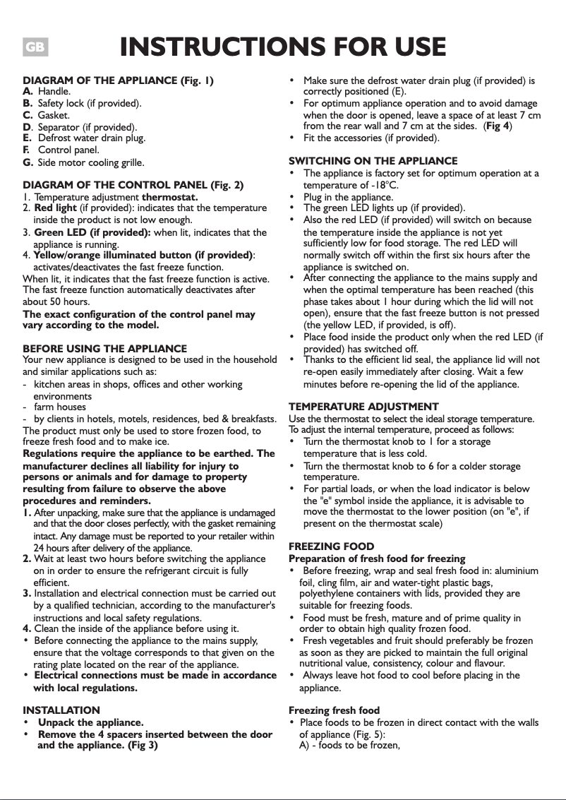Page 1 of the manual User Manual Laden HF 1390