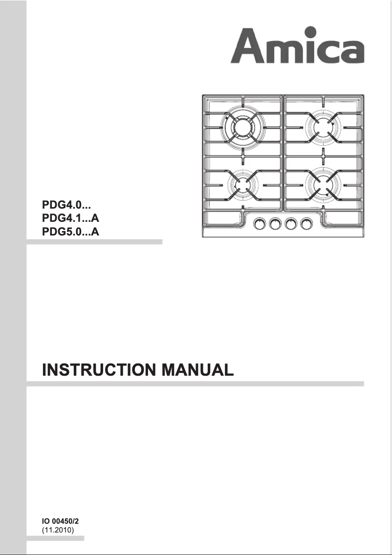 Page 1 de la notice Manuel utilisateur Amica KMG 13119 E
