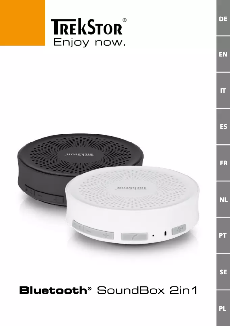 Page 1 of the manual User Manual TrekStor Bluetooth SoundBox 2in1