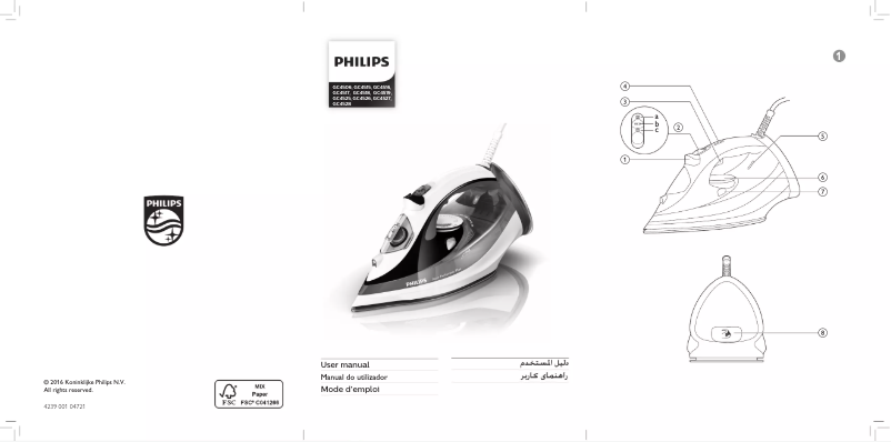 Página 1 del manual Manual de usuario Philips FreeMotion GC4590