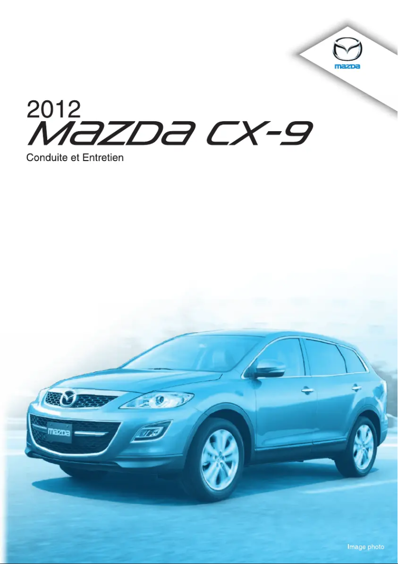 Página 1 del manual Manual de usuario Mazda CX-9 (2012)