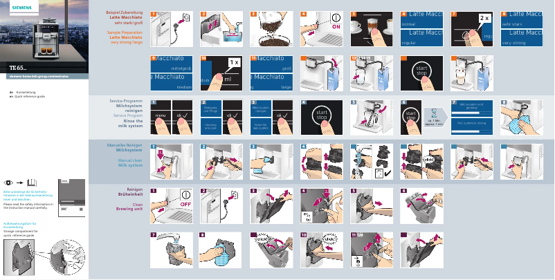 Page 1 de la notice Manuel utilisateur Siemens EQ.6 Plus S700 TE657M03DE