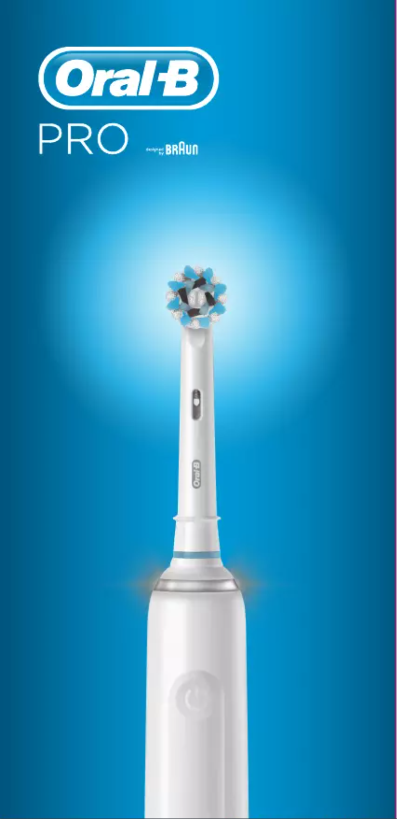 Page 1 de la notice Manuel utilisateur Oral-B Vitality Pro Kids