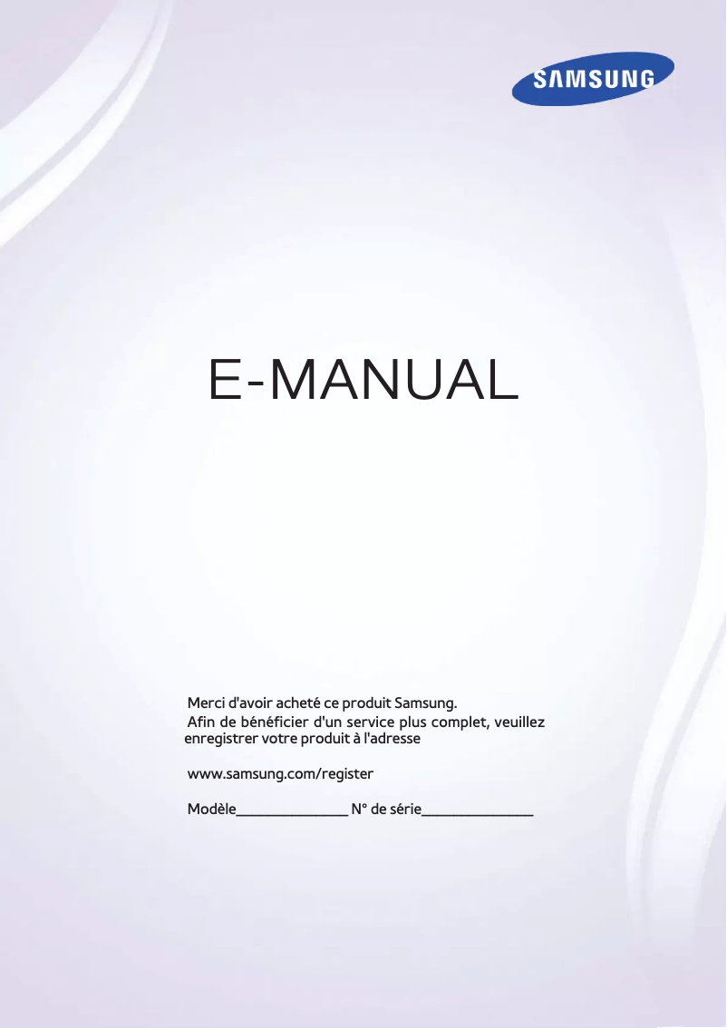 Página 1 del manual Manual de usuario Samsung UA46H6203AK