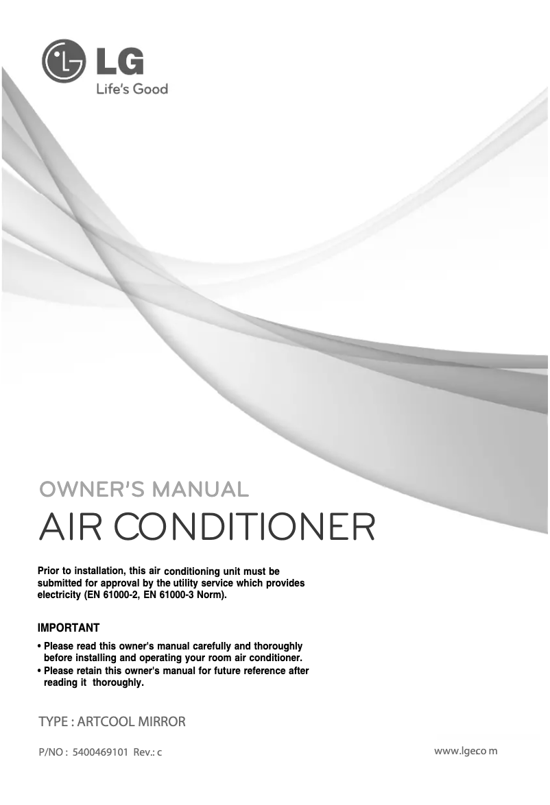 Página 1 del manual Manual de usuario LG KSUH1868RM1