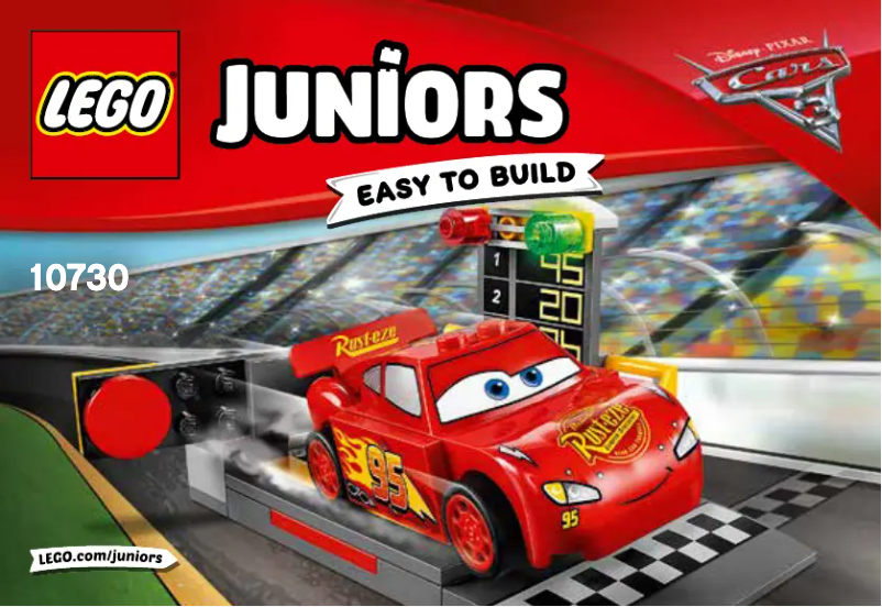 Page 1 de la notice Manuel utilisateur Lego Cars 10730