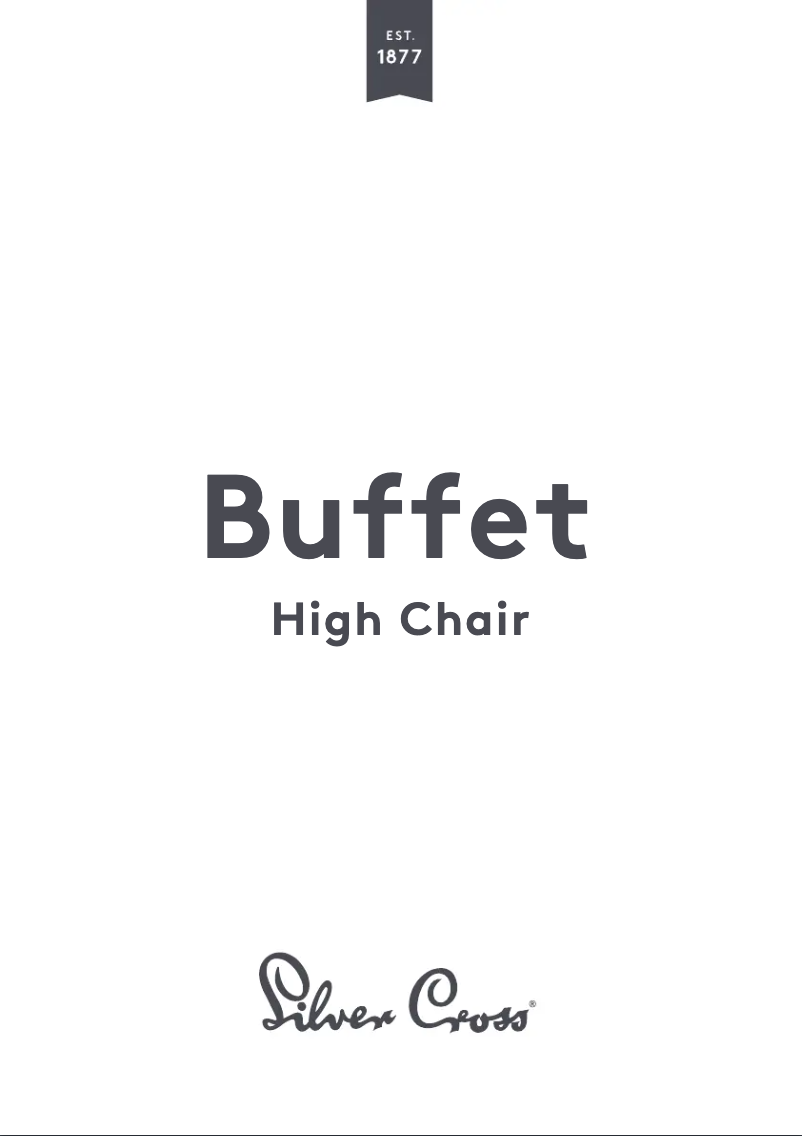 Page 1 de la notice Manuel utilisateur Silver Cross Buffet