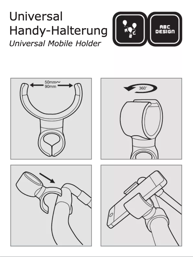 Page 1 of the manual User Manual ABC Design Universal