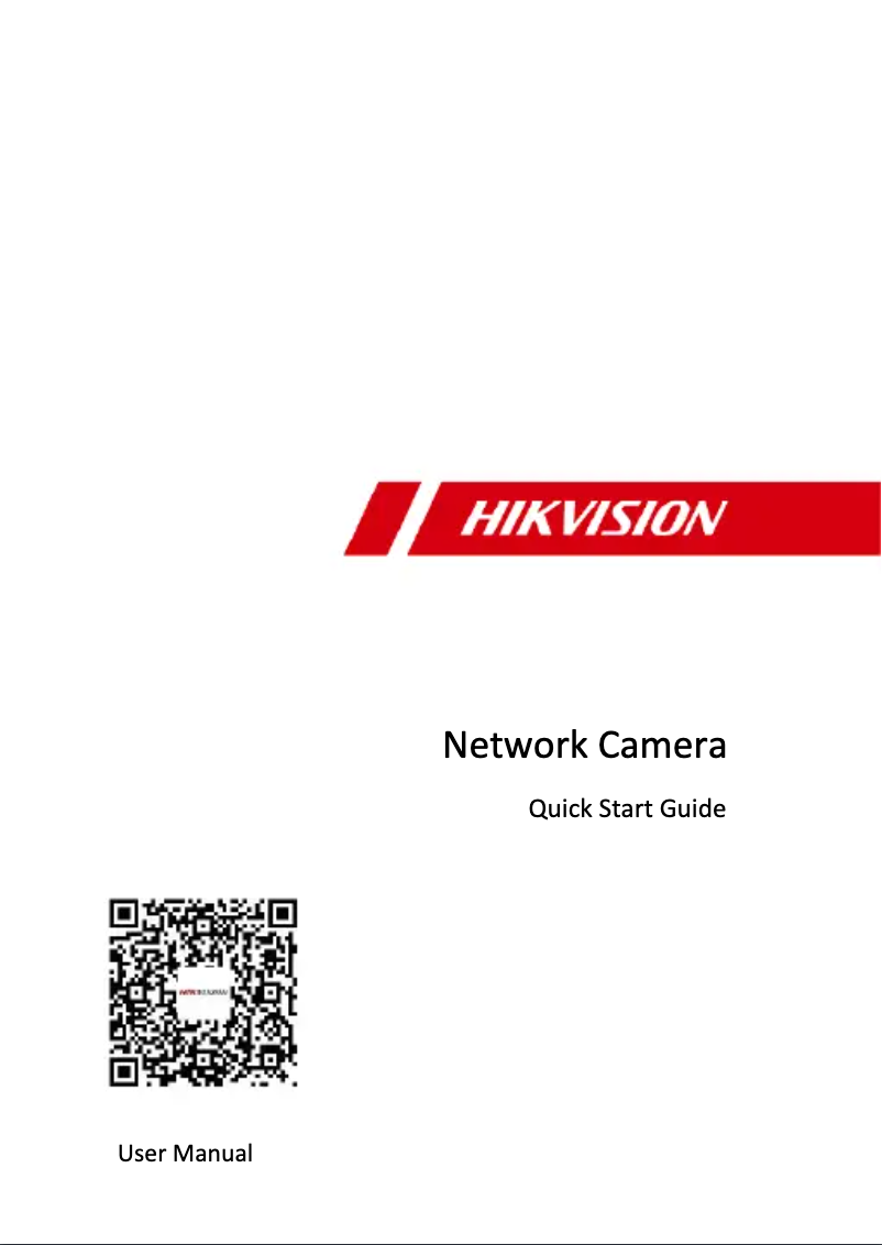 Página 1 del manual Guía de inicio rápido Hikvision DS-2CD3043G0-I