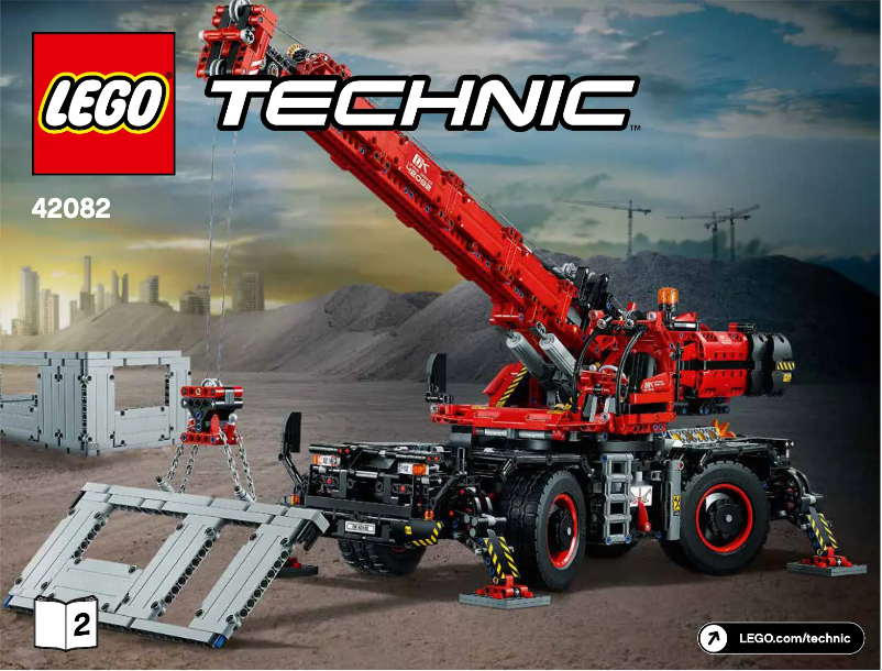 Página 1 del manual Manual de usuario Lego Technic 42082