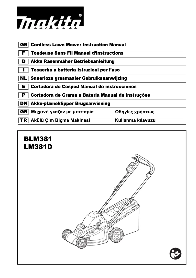 Página 1 del manual Manual de usuario Makita LM381D