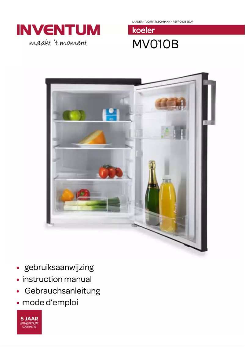 Página 1 del manual Manual de usuario Inventum MV010B