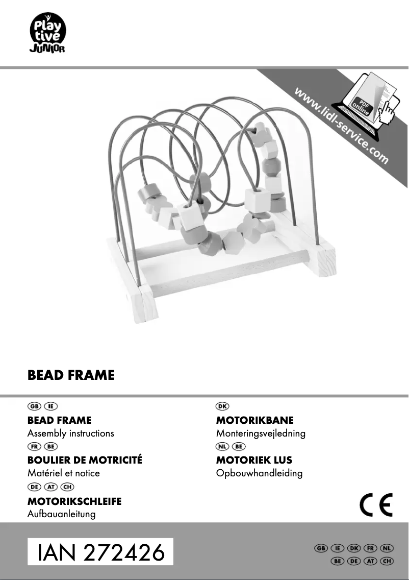 Page 1 of the manual User Manual Playtive IAN 300004