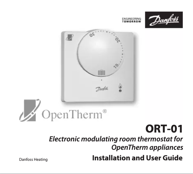 Página 1 del manual Manual de usuario Danfoss ORT-01