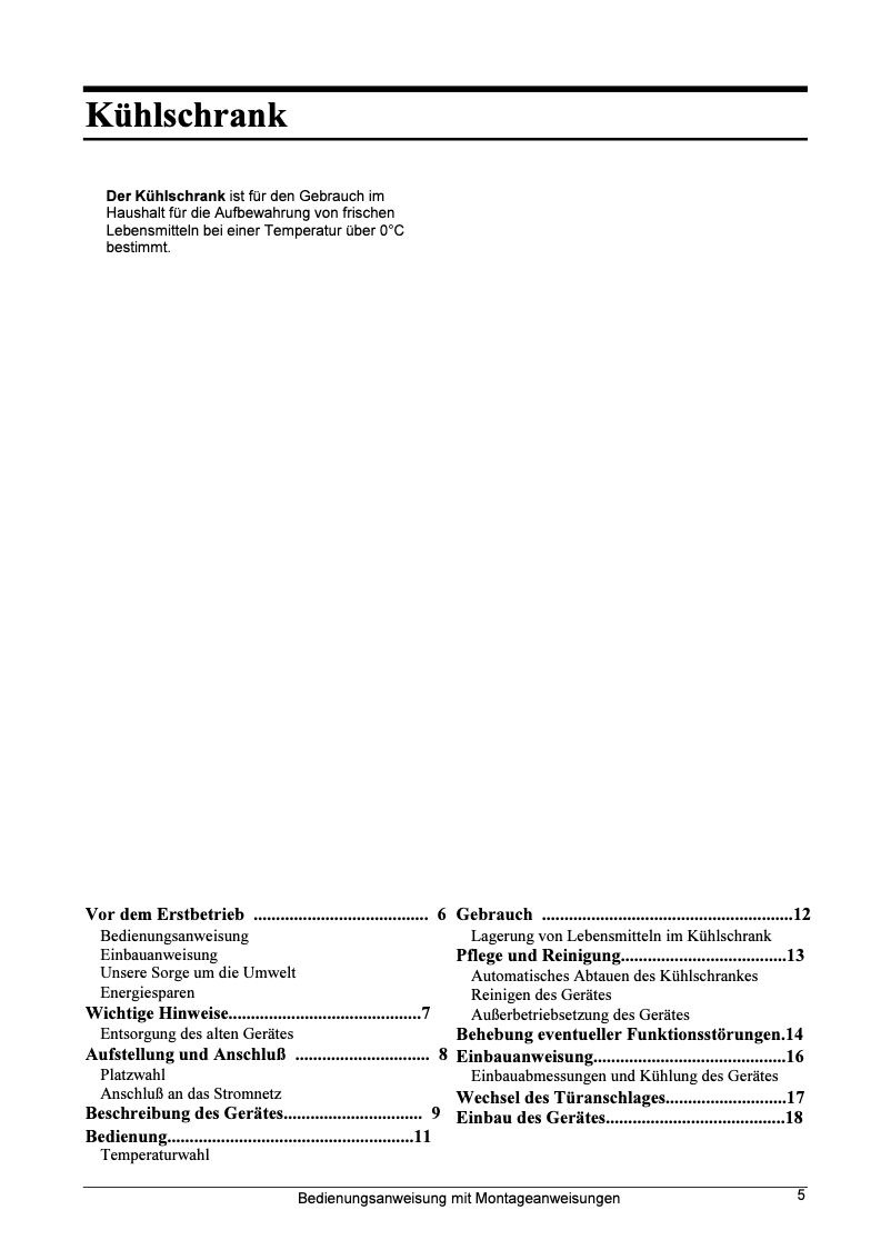 Page 1 de la notice Manuel utilisateur Küppersbusch IKE 160-1