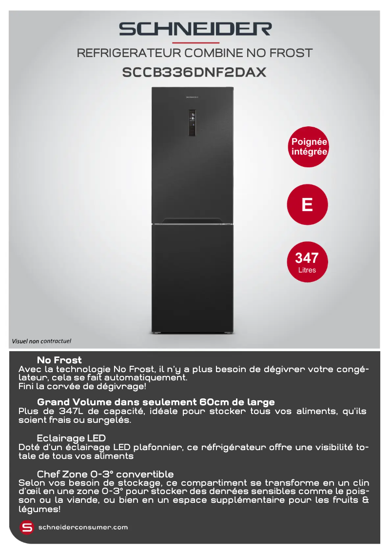 Página 1 del manual Ficha técnica Schneider SCCB336DNF2DAX