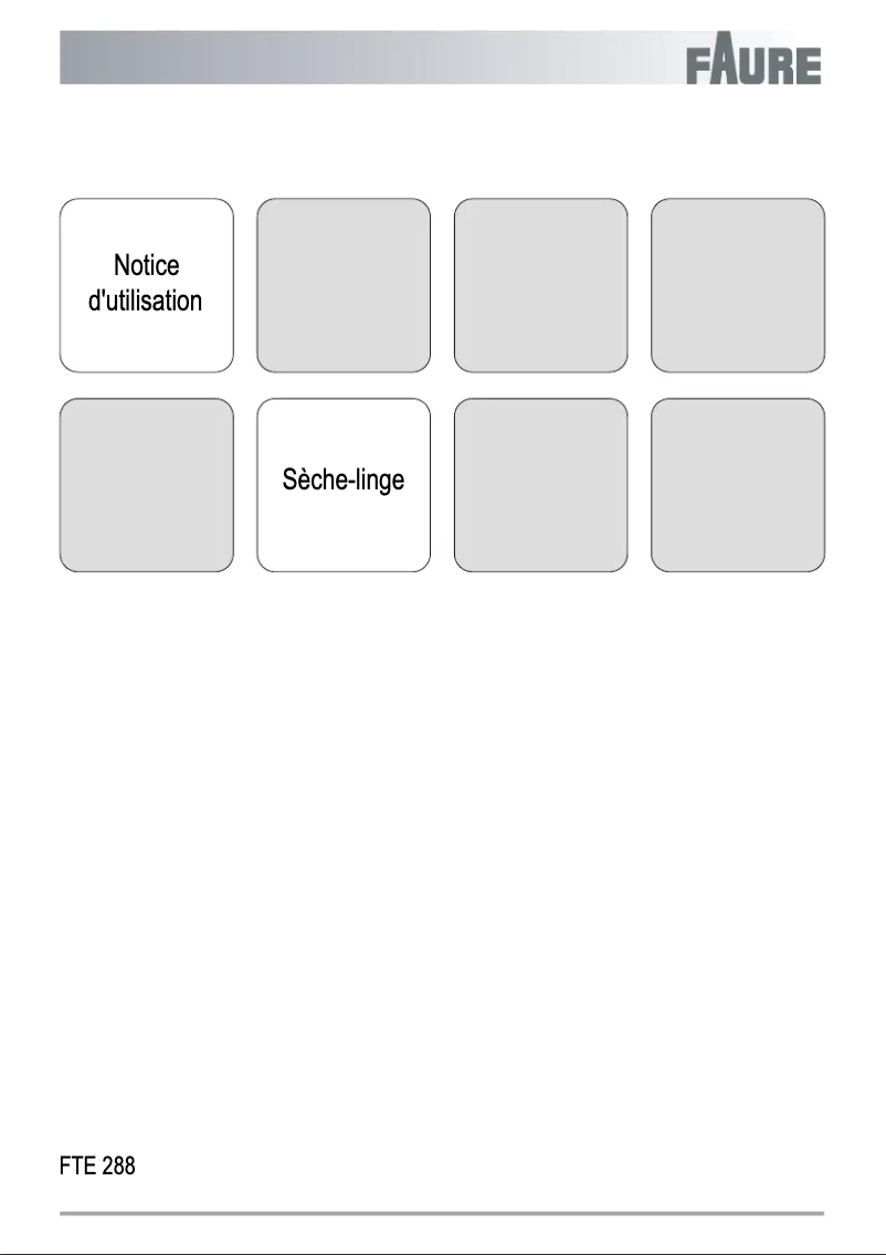 Page 1 of the manual User Manual Faure FTE288