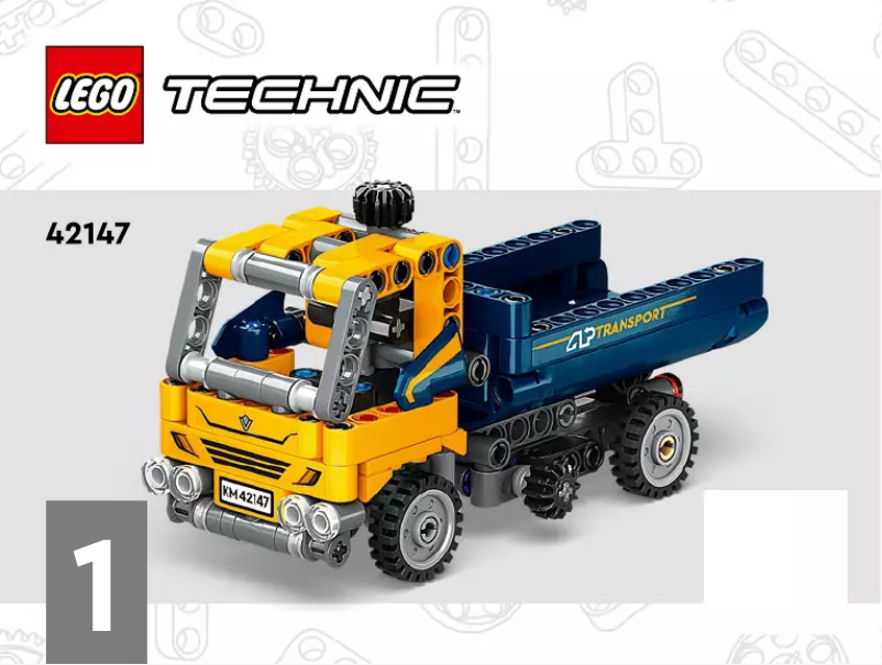 Page 1 de la notice Manuel utilisateur Lego Technic 42147