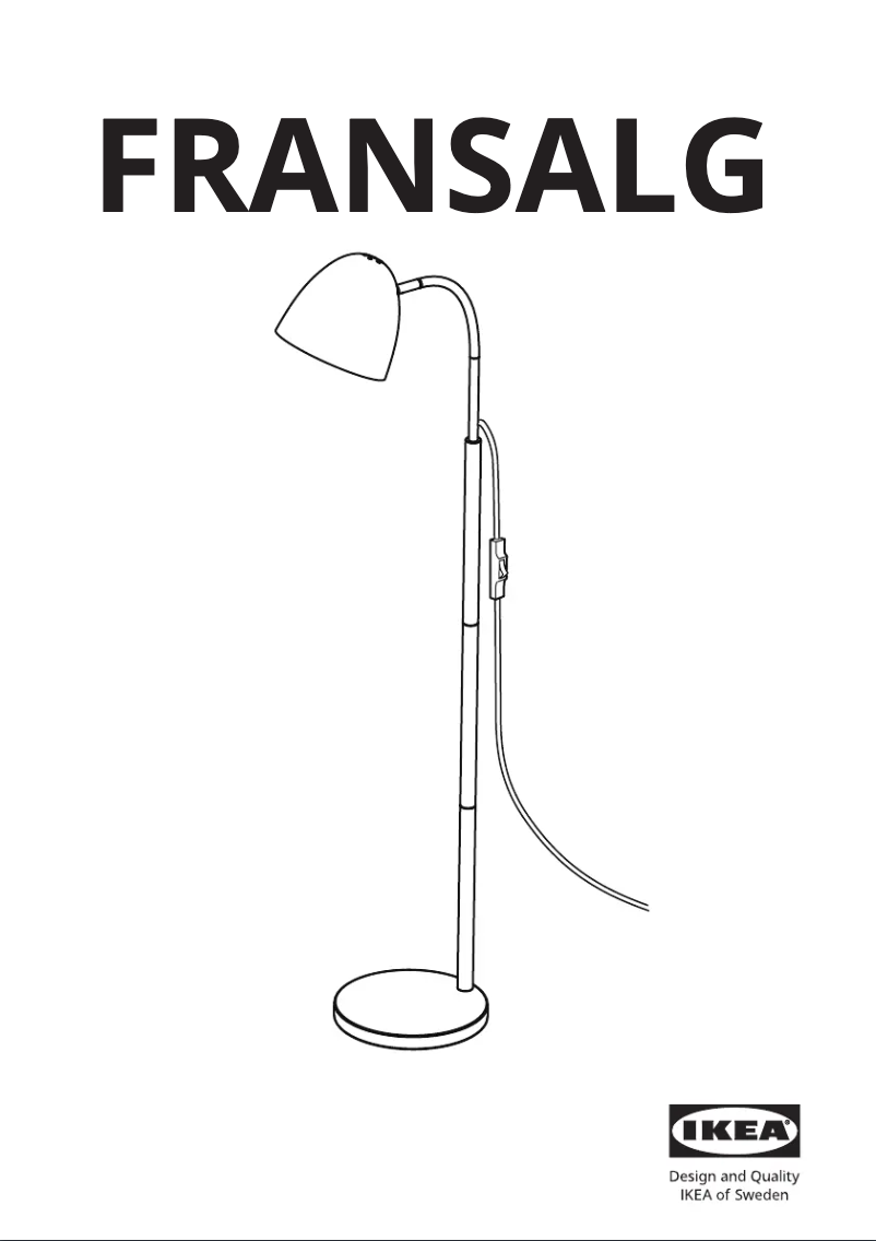 Image de la première page du manuel de l'appareil FRANSALG 805.193.38