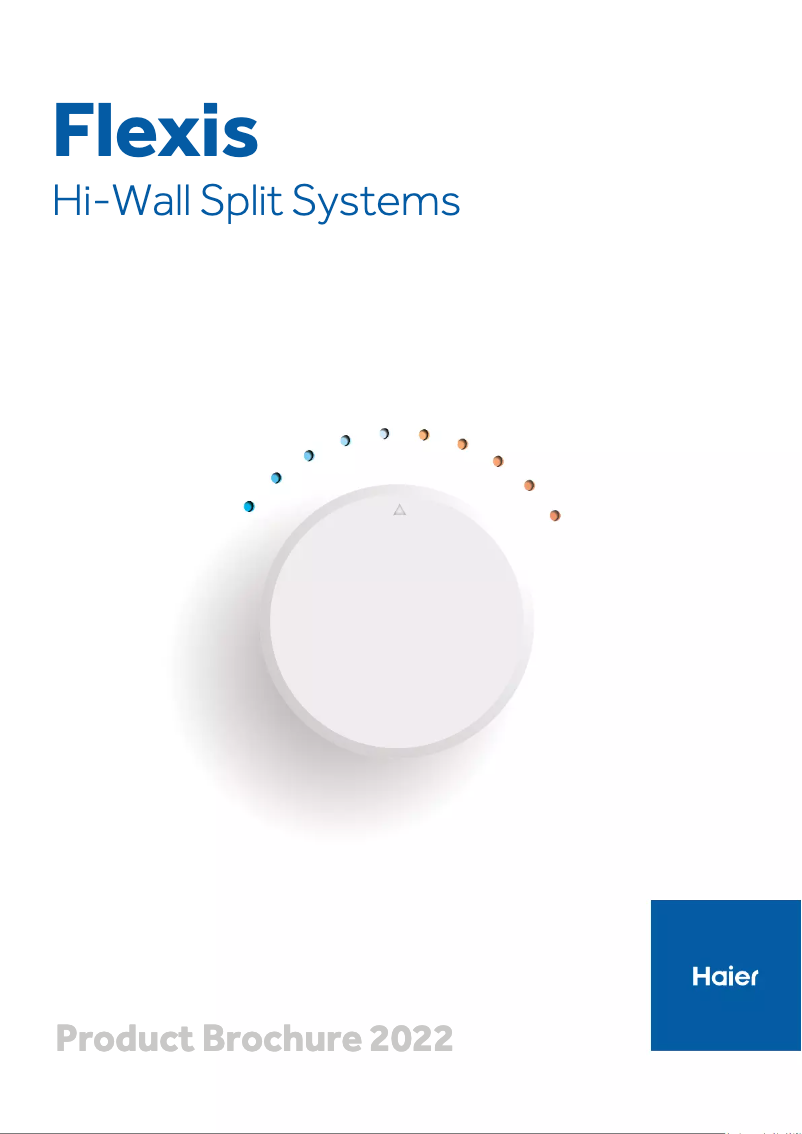 Página 1 del manual Folleto Haier AS71FEBHRA