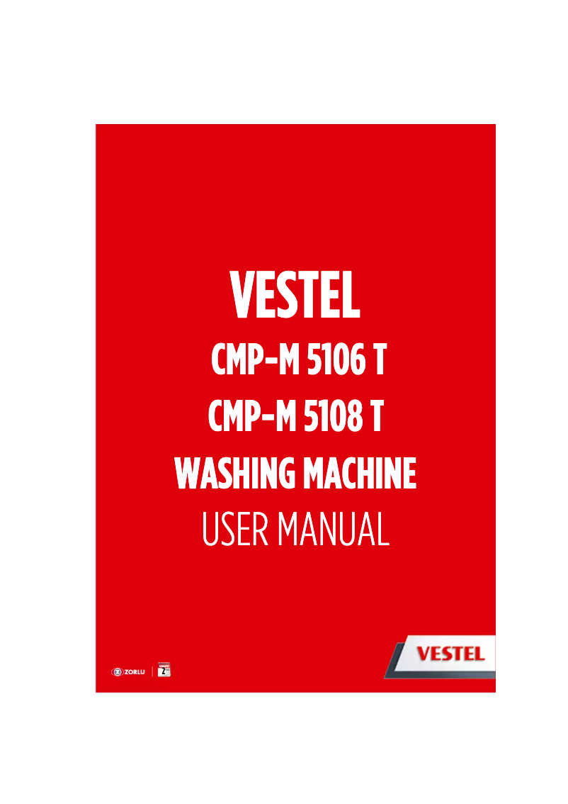 Página 1 del manual Manual de usuario Vestel CMP-M 5108 T