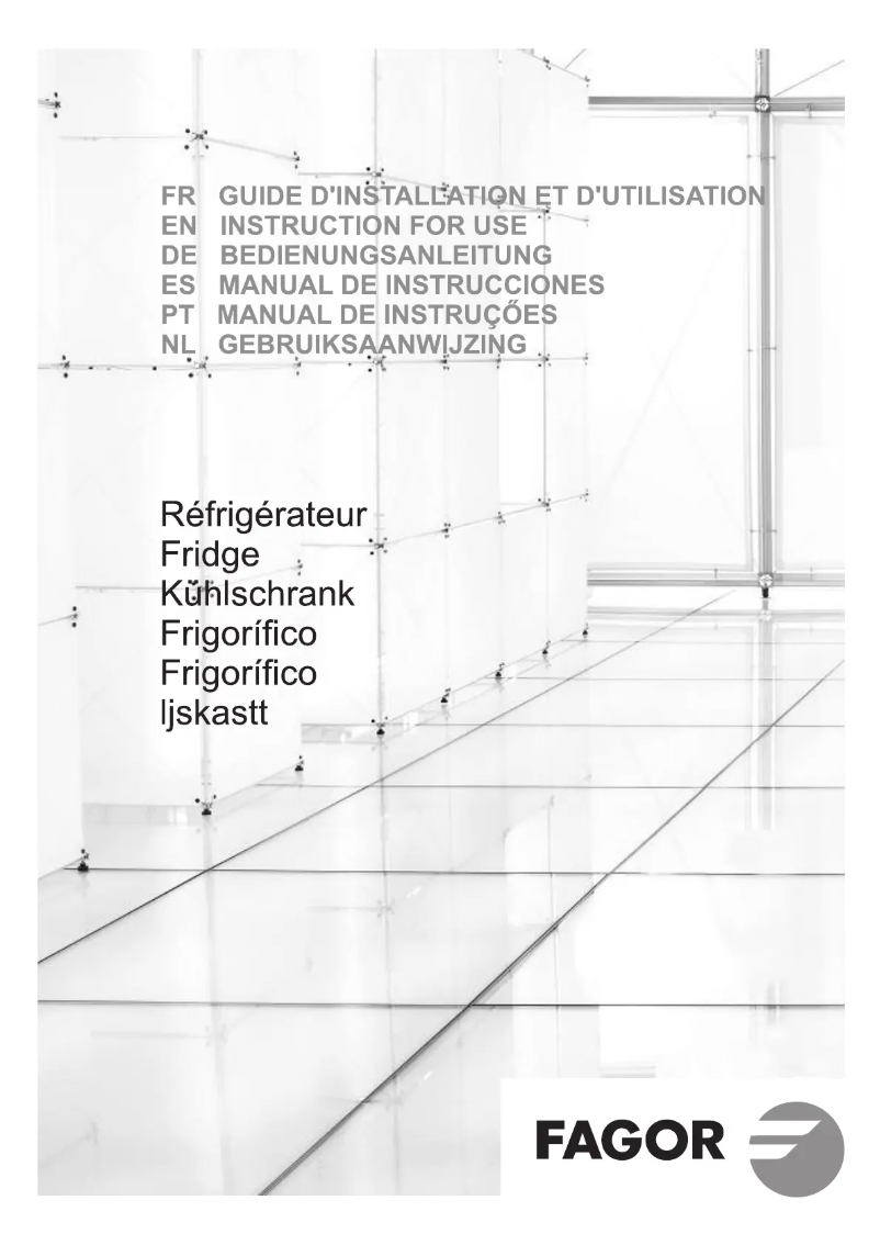 Page 1 de la notice Manuel utilisateur Fagor FIS-820