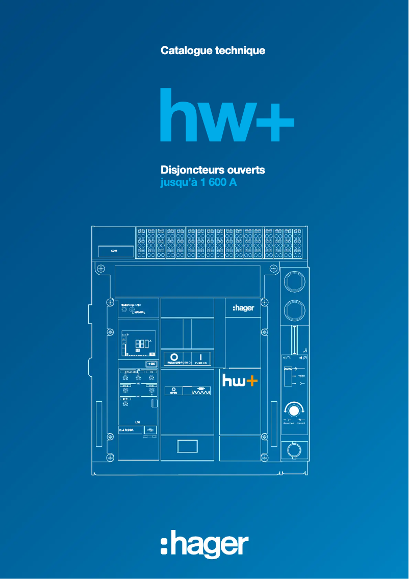 Página 1 del manual Catálogo Hager HWW466H