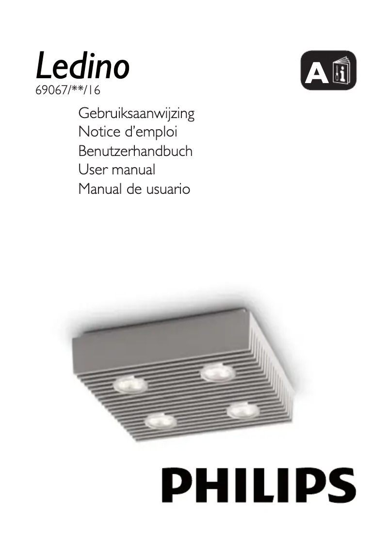 Página 1 del manual Manual de usuario Philips Ledino 690673116