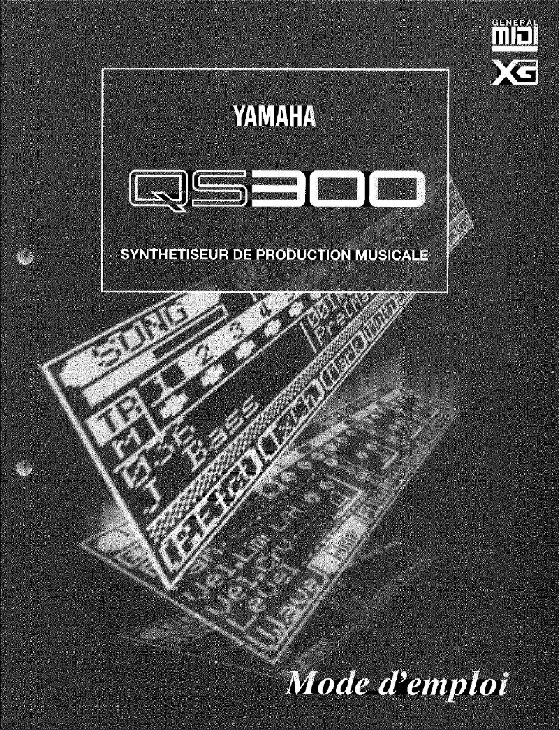 Page 1 de la notice Manuel utilisateur Yamaha QS300