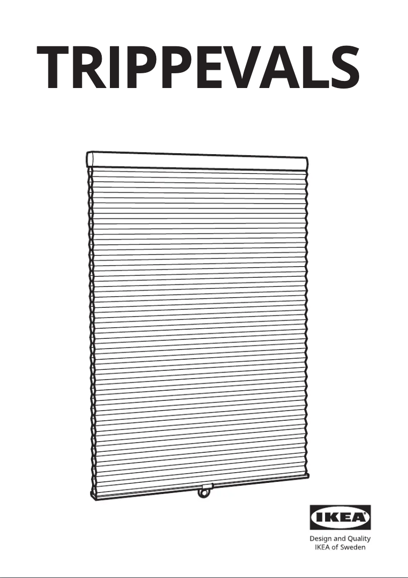 Page 1 de la notice Manuel utilisateur Ikea TRIPPEVALS 005.413.38