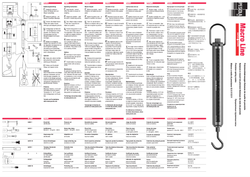 Page 1 de la notice Manuel utilisateur Kern 285-102