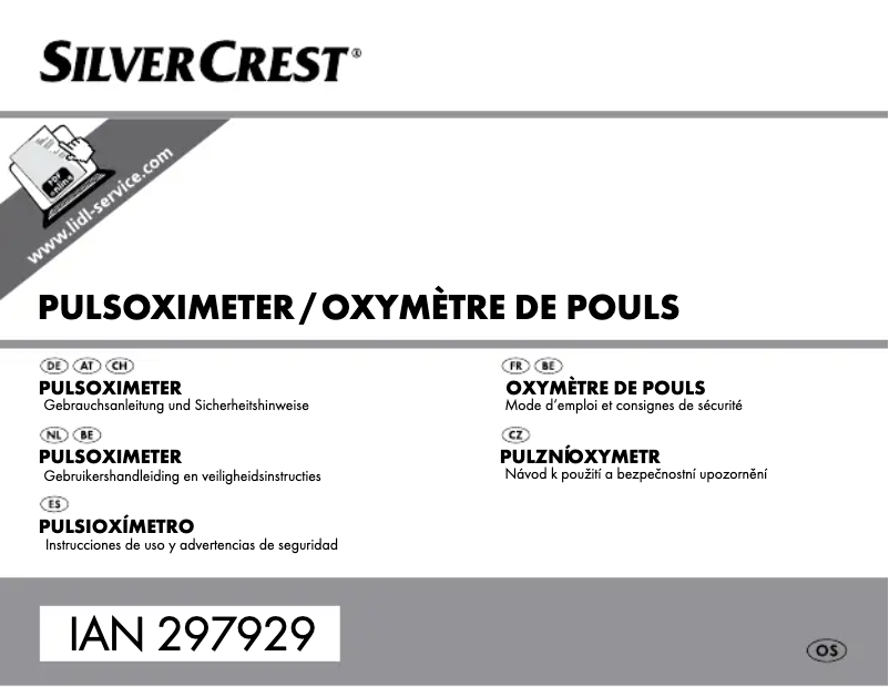 Page 1 de la notice Manuel utilisateur SilverCrest IAN 290989