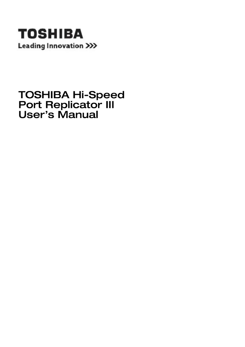 Página 1 del manual Manual de usuario Toshiba PA5117U-1PRP