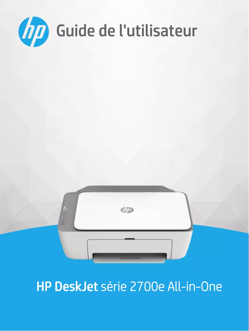 Page n°1 - Manuel utilisateur HP DeskJet 2723e