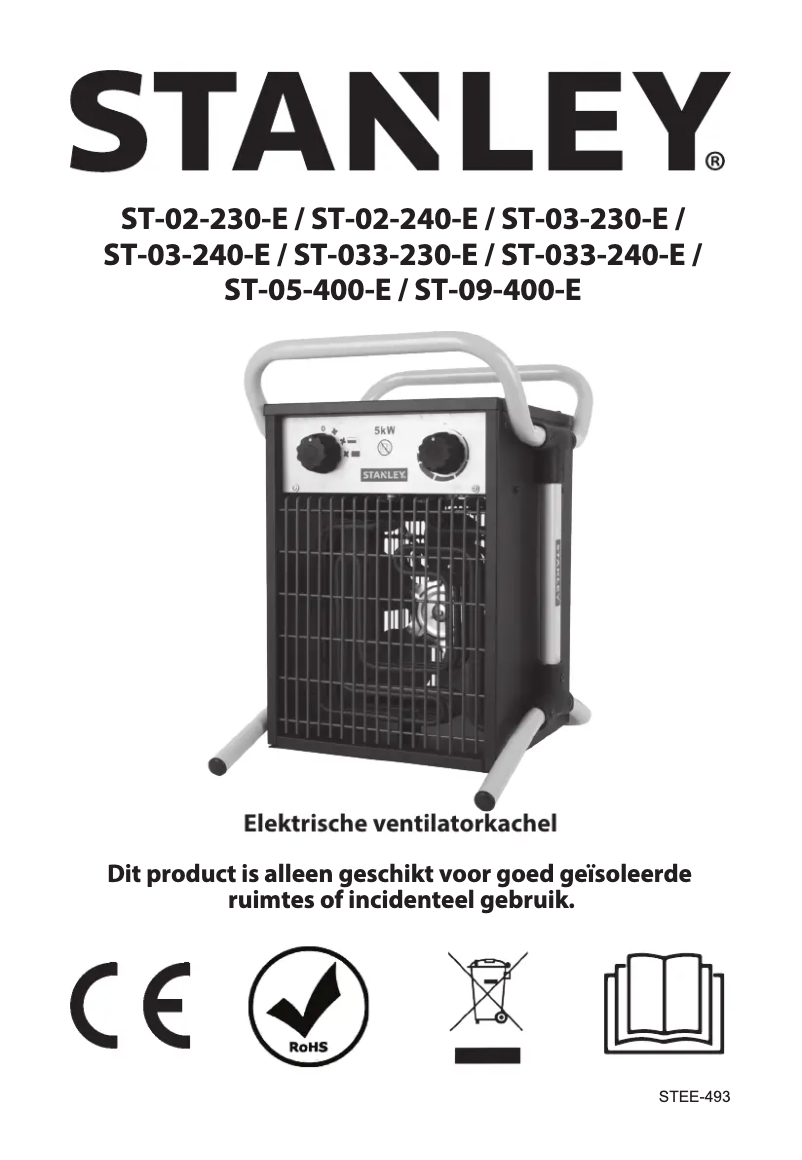 Page 1 de la notice Manuel utilisateur Stanley STN9000