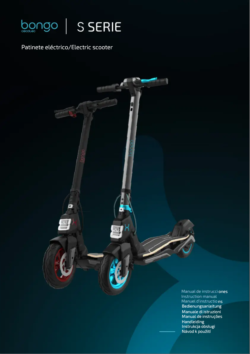 Page 1 de la notice Manuel utilisateur Cecotec Bongo Serie S Infinity