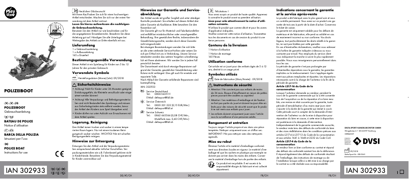 Página 1 del manual Manual de usuario Playtive IAN 302933