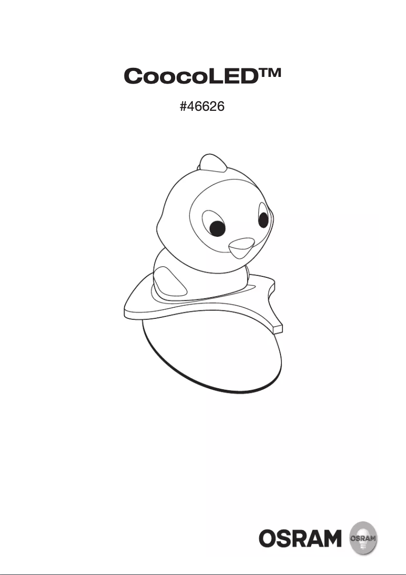 Page 1 of the manual User Manual Osram CoocoLED 46626