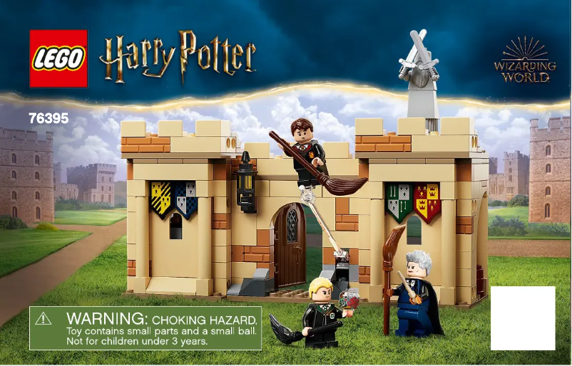 Page 1 of the manual Visual Instructions Lego Harry Potter 76395