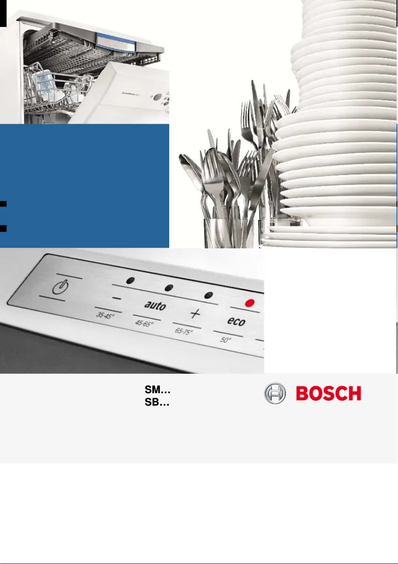 Page 1 de la notice Manuel utilisateur Bosch SBV53P40EU