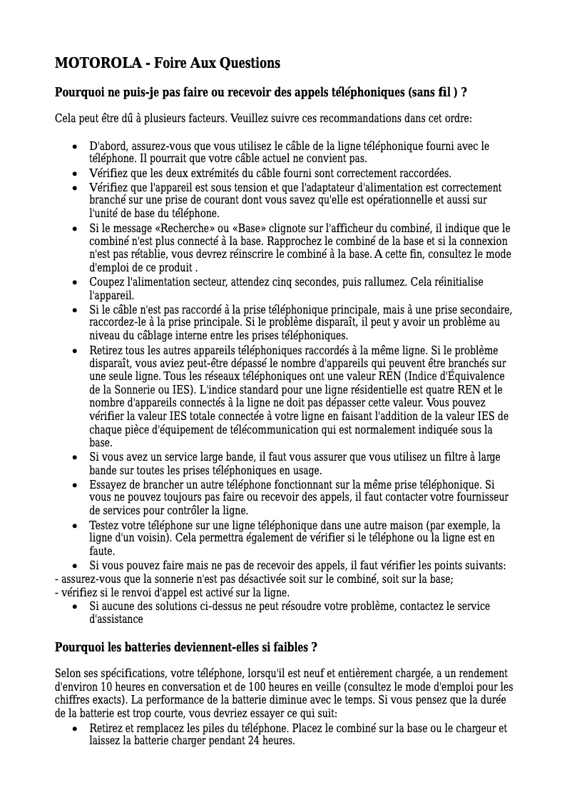 Page 1 de la notice Manuel utilisateur Homend S3