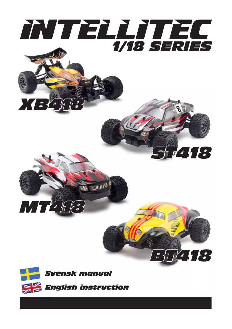 Page 1 de la notice Manuel utilisateur Intellitec ST418