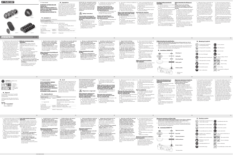 Page 1 de la notice Manuel utilisateur Parkside HG04718