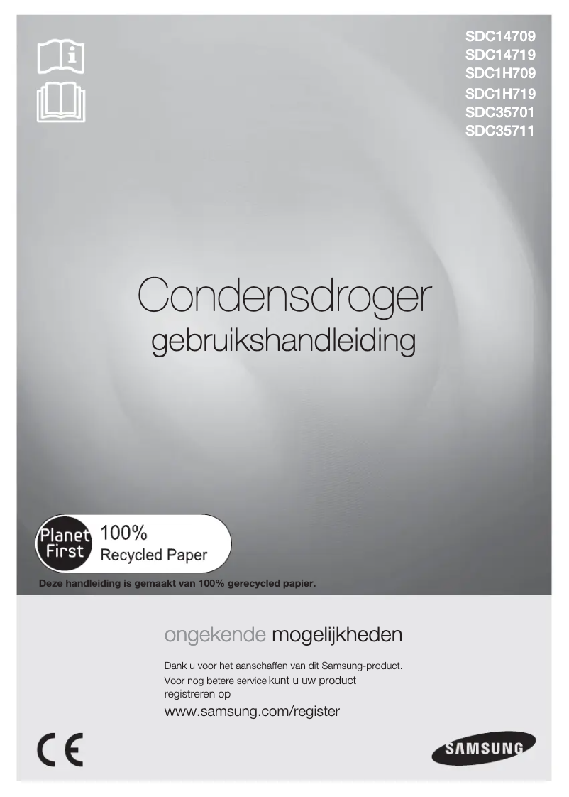 Página 1 del manual Manual de usuario Samsung SDC14719