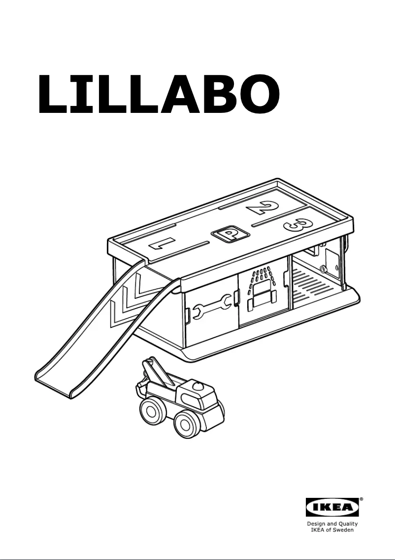 Page 1 de la notice Manuel utilisateur Ikea LILLABO 701.858.30