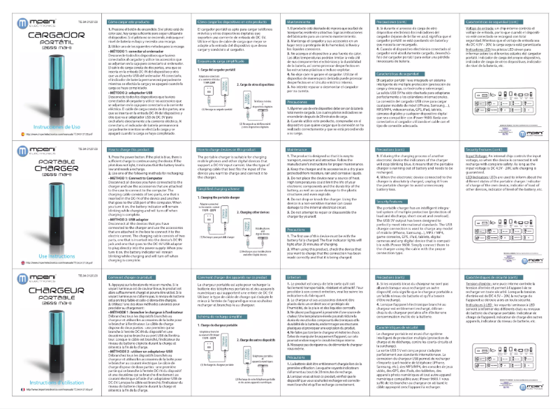 Page 1 de la notice Manuel utilisateur Imperii Electronics TE.04.0127.03